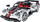 Set me tulla për ndërtim IM.Master STEM Academy Mechanical Master R/C Super Car, 476 copa, me telekomandë Bluetooth, bardh e kuqe e zezë