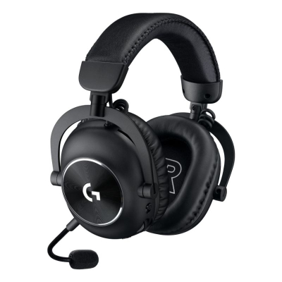Слушалки за гејминг Logitech G Pro X2 Lightspeed, безжични, со микрофон, црни