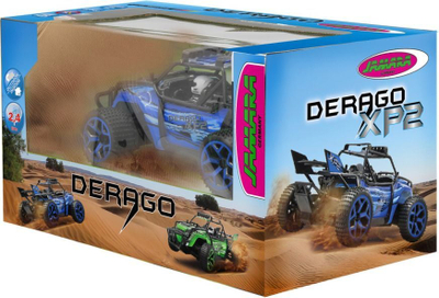 Makinë lodër me pult Jamara Derago 410013, shkallë 1:18, motor elektrik, blu