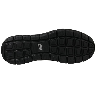 Këpucë sportive Skechers Track M 52630 BBK, për burra, e zezë