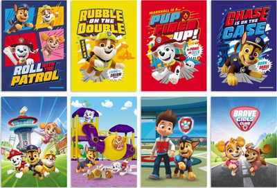 Libër me ngjyrosje DoDo Paint with Water Paw Patrol, 8 faqe, me marker
