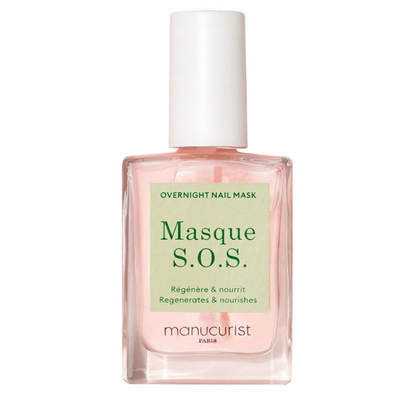Serum për thonj Manucurist S.O.S. Mask, trajtim nate, 15ml, rozë e hapur