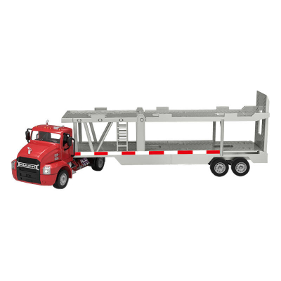 Kamion me telekomandë Double Eagle E583-003, 1:26, transportues veturash, i kuq
