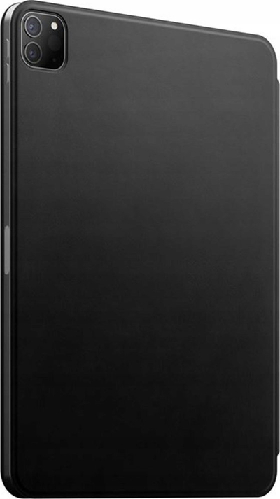 Кожен капак Nomad Leather Leather Folio за iPad Pro 11\" M2, со функција за преклопување, црн