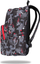 Ранец CoolPack Gringo Discovery 27L, повеќенаменски, со дизајн кактуси, црн