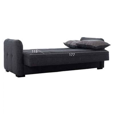 Set dhomë ndenjeje Isabella divan 3+2 + Shtrat (HM11700.31)