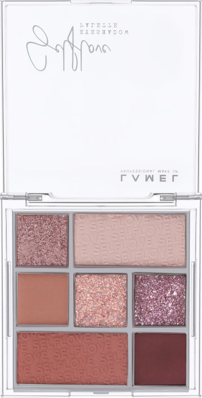 Paletë hijesh për sy Lamel SELFLOVE Eyeshadow Palette 401, 8.5g, matte edhe shimmer