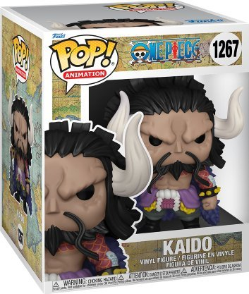 Figurinë Funko POP Super One Piece Kaido, 17 cm, vinil, shumëngjyrëshe