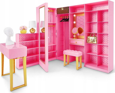 Lodër garderobë Zuru Mini Brands Fashion Dream Wardrobe, me aksesorë, për fëmijë