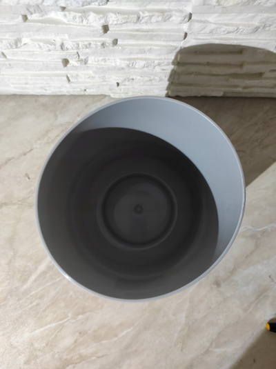 Канта за отпадоци Wenko Brasil, 2L, пластика, сива