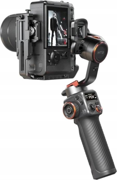 Стабилизатор 3 оски Hohem iSteady MT2 Kit, капацитет на носивост 1.2kg, за камера и паметен телефон, црн
