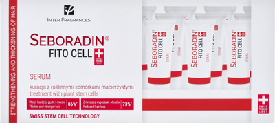 Serum leave in për flokë Seboradin Fito Cell, 15x6 g, për përdorim përditë