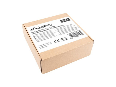 Kabllo HDMI Lanberg CA-HDMI-30FB-0300-BK, 30m, 8K, i zi