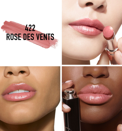 Buzëkuq Dior Addict Shine 422 Rose des Vents, me shkëlqim, 3.2g