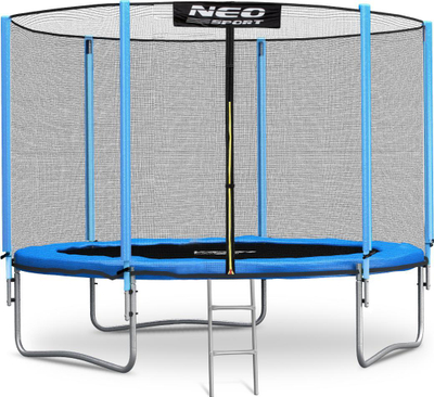 Trampolinë kopshti Neo-Sport me rrjetë të jashtme, 312 cm