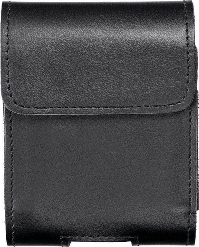 Etui rripi Partner Royal, lëkurë origjinale, universal horizontal, e zezë