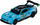 Makina garash Carrera GO Ford Mustang GT3 Proton No.55, shkalla 1:43, për fëmijë 6+, blu