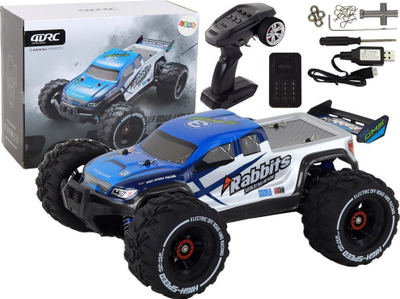 Makina me telekomandë Rabbits Off-Road, 4WD, 2.4G, blu