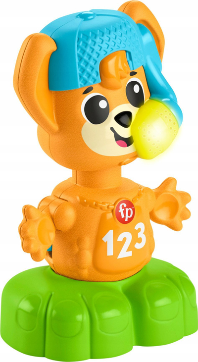 Lodër interaktive Mattel Fisher Price Link Squad Fox, muzikore, që i mëson të kundërtat, shumëngjyrëshe