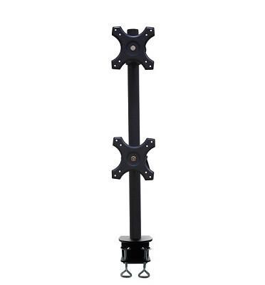 Mbajtëse tavoline për 2 monitorë Neomounts FPMA-D700DV, 10"-27", e zezë