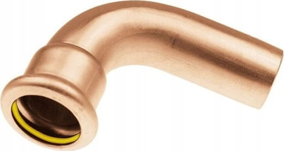 Bërryl bakri KAN-therm Press, 22mm, 90°, njëfutës