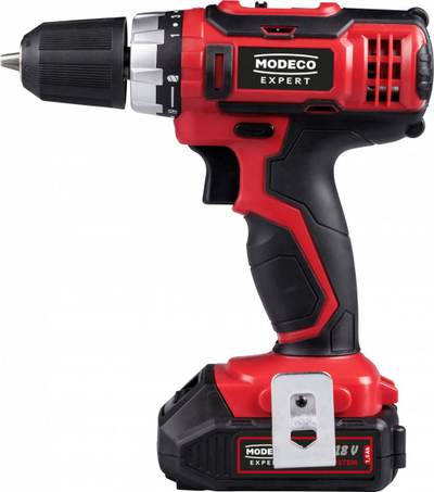 Makinë shpuse vidhosëse Modeco MN-91-136, 18V, 1.5Ah, me bateri