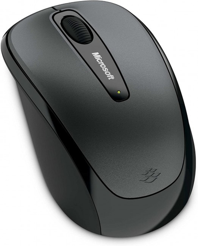 Бежичен глушец Microsoft Mobile Mouse 3500, оптички, USB, црн