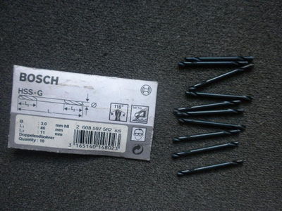 Set stërvitëse metali Bosch 2608597585, 3.3mm, HSS G, 10 copë