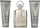 Set parfumesh Afnan Supremacy Silver pour homme, EDP 100ml, 3 pjesë, argjendtë