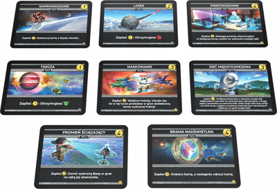 Zgjerim loje me letra Star Realms High Alert Tech IUVI Games, 12 letra, për Star Realms