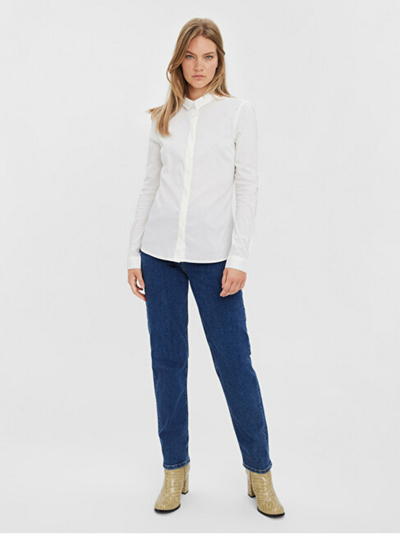 Këmishë Vero Moda VMLADY, e bardhë