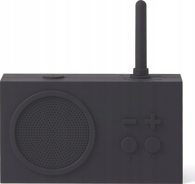 Radio portabël me Bluetooth Lexon Tykho 3, FM, wireless, e zezë