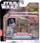 Lodër figurë Star Wars Micro Galaxy Squadron AT-ST, 3\", me figurë piloti, gri