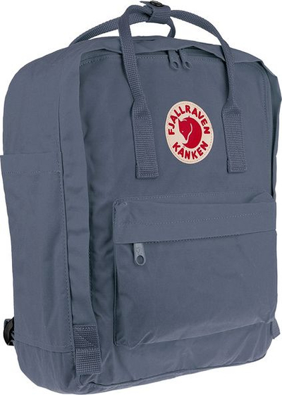 Çantë shpine Fjallraven Kanken, Vinylon, klasike, gri