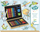 Set kreativ për kalamaj Djeco Toddlers Box of Colours, lapsa e markera, kuti si valixhe, shumëngjyrësh