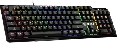 Tastierë MSI Vigor GK41 LRKailh Red RGB LED, US
