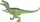 Lodër dinosaur Smily Play Green Raptor, me dritë e zëra, jeshil