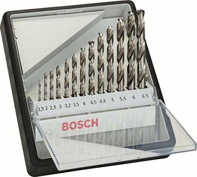 Set bosh stërvitjesh metalike Bosch HSS-G Robust, 13 copa
