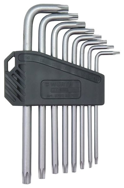 Set imbusash TX Würth, Redstripe, TX9-40, 8copë