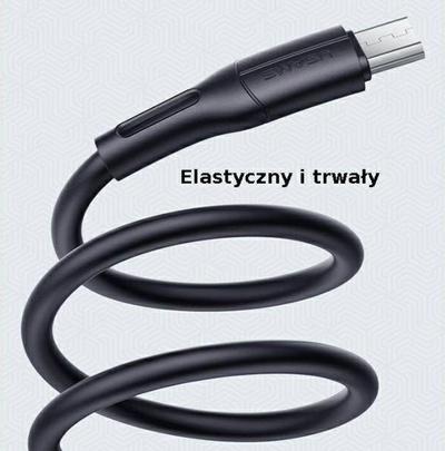 Kabllo USB Usams SJ502USB04, USB A në microUSB, 1 m, jeshile