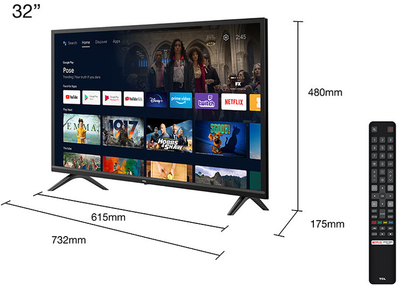 Телевизор TCL 32S5200 - 80cм