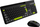 Set tastiere edhe mausi wireless Canyon CNS-HSETW5BK, 105 taste, USB, i zi me të verdhë
