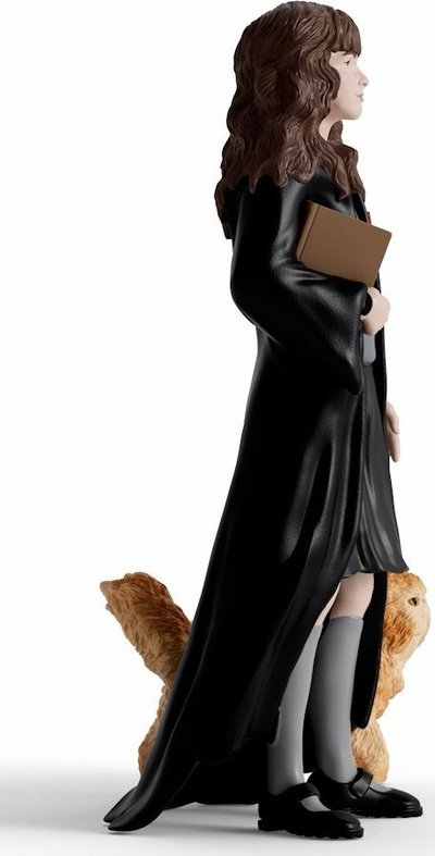 Figurina koleksionuese Schleich Harry Potter Hermione dhe Crookshanks, plastikë, shumëngjyrëshe