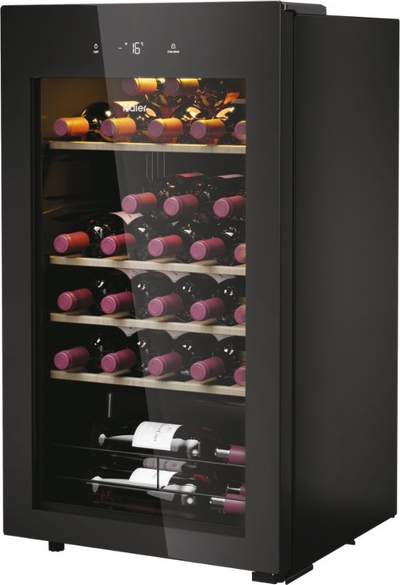 Frigorifer vere Haier Wine Bank 50 HWS34GGH1, 34 shishe, kontroll elektronik, i zi