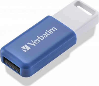 USB Verbatim V DataBar, 64GB, USB 2.0, i kaltër