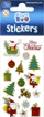 Ngjitëse Sticker Boo Christmas 478079, me motive festash, me ngjyrë ari