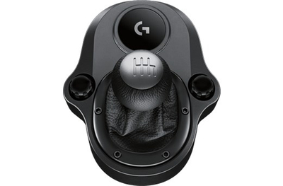 Ndërrues timoni Logitech Driving Force Shifter për G29, G920, G923, 6 marshe, i zi