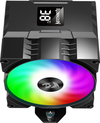 Sistem ftohës CPU Redragon CC-1014, ekran digjital, drita RGB