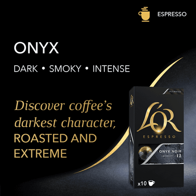 Kapsula Kafeje L'OR Espresso Onyx, 10 copë