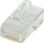 Konektor Roline 12.01.1087, RJ45 8P8C, unshielded, transparent